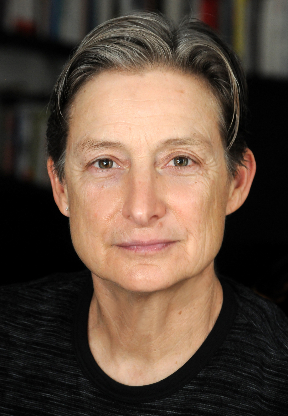 A headshot of the scholar Judith Butler