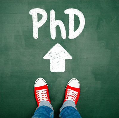 This image represents the journey toward achieving a PhD, the highest academic accolade.