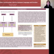 German Major Serena Lückhoff presents at 2021 NeMLA Convention